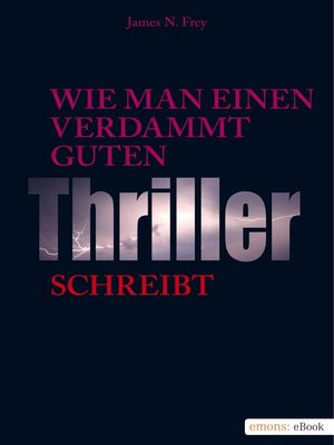 cover image of Wie man einen verdammt guten Thriller schreibt